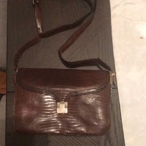 Shoulder bag. Snake. Italian